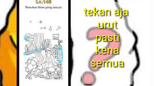 Temukan item yang sesuai jawaban: Brain Out Jawaban