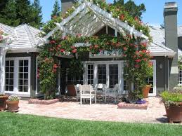 Typically a combo pergola like this will have posts and sometimes main beams that. 15 Most Stunning Pergola Attached To Roof For A More Structured Garden Area La Urbana