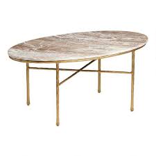 Get the best deal for marble coffee tables from the largest online selection at ebay.com. Meera Oval Brown Marble Coffee Table