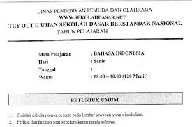 Contoh Soal Dan Materi Pelajaran 5 Contoh Soal Ujian Sd