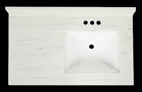 Pronto Vanity Carrara White 22 X 37