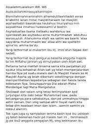 Pada isra mi'raj nabi muhammad melakukan perjalanan di malam hari dari mekkah ke baitul maqdis, palestina hingga langit ke tujuh atau sidratul muntaha. Naskah Teks Pembawa Acara Isra Mi Raj