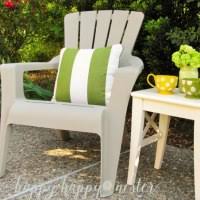 Maybe you would like to learn more about one of these? Annie Sloan Chalk Paint And Plastic Outdoor Chairs Happy Happy Nester
