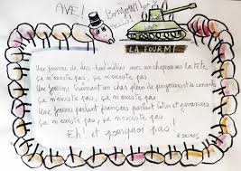 * dans la 1ère strophe, on nous dit en quoi la fourmi ne peut pas exister : Robert Desnos Eh Pourquoi Pas Ulule