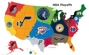 Closest Nba Playoff Team To Each Us County 2018 Nba Playoffs Playoffs Nba