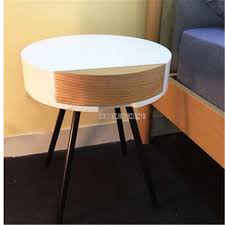 4.9 out of 5 stars. Modern Small Round Tea Coffee Table With Drawer Storage Wood Stoving Varnish Living Room Bedroom Corner Sofa Side Table 45cm Coffee Tables Aliexpress
