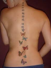 Butterflies Spine Tattoo Spine Tattoo Butterfly Spine Tattoo Tattoos