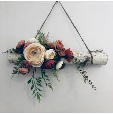 Girl Nursery Wall Art Flower Wall Hanging Flower Wall Art Farmhouse Gallery Wall Nursery Bedroom Wall Art Hanging Flower Wall Wall Hanging Designs Flower Wall Decor