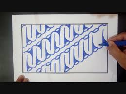 17 motif batik yang mudah digambar untuk anak smp dan. Belajar Membuat Batik Motif Parang Dengan Mudah Dan Cepat Youtube