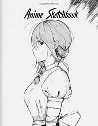 Notice how the body is proportioned and the hips almost perfectly aligned with the shoulders. Anime Sketchbook 100 Blank Pages 8 5 X 11 Sketch Pad For Drawing Anime Manga Comics Doodling Or Sketching Amazon Co Uk Chou Kazim 9781705923139 Books