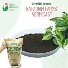 A wide range of organic residues, such as straw, husk, leaves, stalks. The Urban Gardening Shop Kahariam Farms Vermicast Certified Organic 1 5kg Shopee Philippines