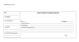 Bisa langsung di printout dan digunakan untuk kw. Contoh Cara Membuat Kwitansi Di Ms Word Download Suratresmi Com