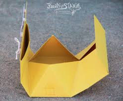 This origami house is a traditional version of house which is very simple to make. Origami Haus Box Kreativstanz