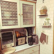 キッチン ガラスシート リメイクシート 食器棚リメイク カインズホーム などのインテリア実例 2018 04 13 20 38 34 roomclip ルームクリップ 食器棚 リメイク 食器棚 カインズホーム