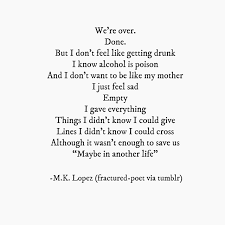 How opposite she is from him. Poetry From A Broken Heart