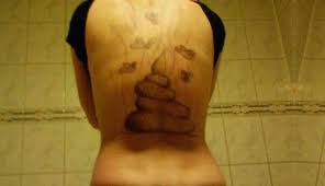 It signals out that two souls have blended into one irrespective of the hazards. Boyfriend Tattoos Steaming Pile Of Poo On The Back Of Cheating Girlfriend Bulawayo24 News