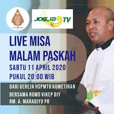 1 april 2021 pukul 18.00 wib. Jadwal Live Streaming Misa Pekan Suci 2020 Keuskupan Agung Semarang