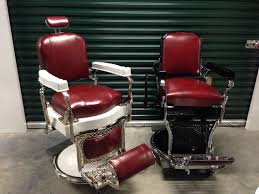 Restored Koken Barber Chairs From Custom Barber Chairs Atlanta Barber Chair Barber Chair For Sale Barber