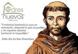 Feliz día de San Francisco de Asís