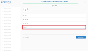 Jun 04, 2021 · ketua pengurus pusat (pp) gp ansor bidang ekonomi, sumantri suwarno punya pandangan sendiri saat ada pilihan antara pancasila atau alquran. Kunci Jawaban Tes Motivasi Kemampuan Dasar Kartu Prakerja Mudah Dijamin Lulus Sederhanakan