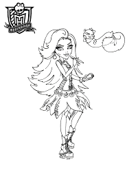 Monster High Para Colorear
