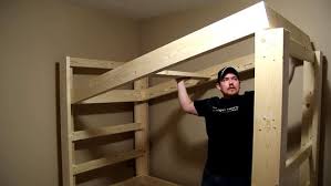 Mudroom bench plans free pdf plans wall bed plans do it yourself. Easy And Strong 2x4 2x6 Bunk Bed 6 Steps With Pictures Instructables