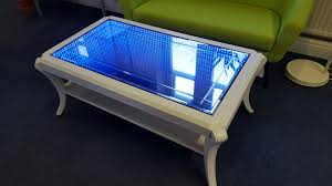 To make it either recycled or repurposed these things i had in the house: Infinity Mirror Table Hayden Kibble