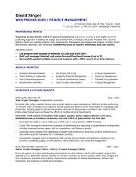 Free Marketing Resume Templates 10 Samples For Download