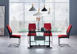 Furniture of america cm3552bcpt8pcfurniture of america cm3552bcpt8pc. D1182 Dining Room Set W Black And Red Chairs By Global Furniture Furniturepick