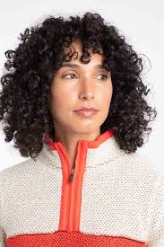 Isla 1/4 Zip Colour Block Macaroni Hot Coral