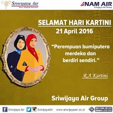 Perempuan Bumiputera Merdeka Dan Berdiri Sendiri R A Kartini Selamat Hari Kartini Untuk Seluruh Perempuan Hebat Di Indonesia Salam Sriwijaya Air Grou Air
