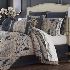 Luciana Indigo 4 Piece Comforter Set Latest Bedding Luxury Comforter Sets Master Bedroom Comforter Sets Bedroom Comforter Sets