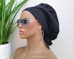 Autism Awareness Scrub Hat: Puzzle Print Bouffant, Adjustable Toggle