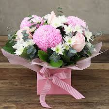 This is a helpful and convenient service that only a very few industries can offer. Chrysanthemums Roses In Pink Box Flowers For Everyone