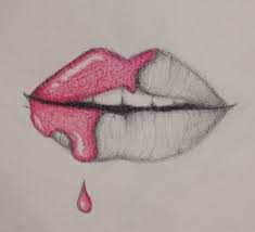 18 mart güzel sanatlar fakültesi / seda & i̇lay. Easy To Draw Bloody Lips Vtwctr