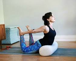 5 Propped Poses To Help You Fall In Love With Backbends Yoga Backbend Restorative Yoga Poses Yoga Props