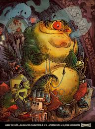 Jabba The Hutt By Robbvision On Deviantart Star Wars Art Star Wars Fan Art Star Wars Fandom