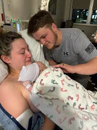 Well, it is official I am a grandfather. Mr. H has arrived. Hunter was  officially here