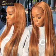 Is honey blonde warm or cool? Ginger Honey Blonde 13x6 Lace Front Human Hair Wigs Ginger T Part Wig Brazilian Straight Wig Orange Colored Wigs For Black Women Human Hair Lace Wigs Aliexpress