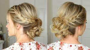 Box braids, black braided buns, cornrows, rope braids, to name a few. Lace Braid Homecoming Updo Missy Sue Youtube