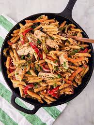 Rasta Pasta Has A Little Bit Of Everything Recipe Spicy Pasta Recipes Rasta Pasta Recipe Recipes