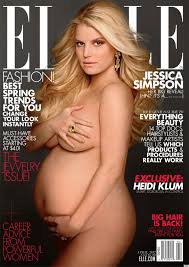 Store covers up pregnant Jessica Simpson on magazine cover