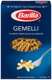 Barilla Gemelli Pasta 16 Oz Gemelli Pasta Barilla Pasta Recipes
