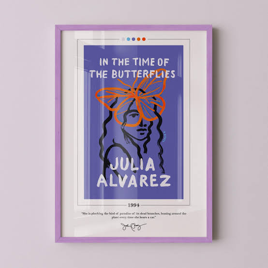 In the Time of the Butterflies Book Cover Poster | Julia Alvarez, in the  Time of the Butterflies Poster, Book Posters, Book Lover Gift - Etsy