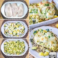 What can i make with zucchini and chicken. Chicken Zucchini Casserole Easy Family Recipes