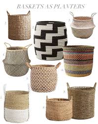 Diy Tassel Pom Pom Basket Plant Decor Indoor Plant Decor Plant Basket