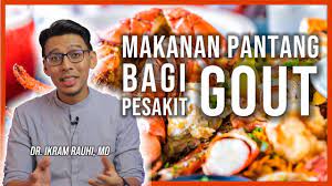 Di samping mengamalkan makanan di atas, hadkan juga makanan yang tinggi kandungan purin seperti hati, paru, ikan bilis, ketam, udang, dan kerang. 5 Makanan Pantang Dan Patut Elak Bagi Pesakit Gout Cara Turunkan Asid Urik Diet Gout Youtube