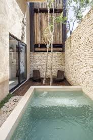 Gallery Of Tribu Apartments Arista Cero 5 In 2020 Small Pool Design Patio Interior House Design