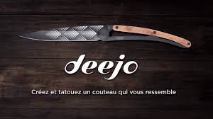 Creez Et Tatouez Un Deejo Qui Vous Ressemble Video Deejo Couteau Personnalise Couteau