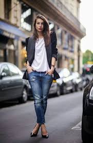 Black Blazer And Jeans Outfit Women 4 Girls Only Fashion Blazer Outfits For Women Jeans Outfit Women